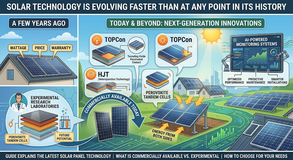 Latest Solar Panel Technology: Breakthrough Innovations, Efficiency Trends, and What They Mean for the Future
